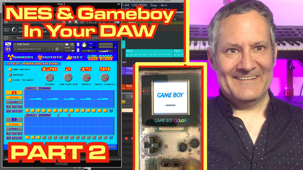 Learn How To make NES and Gameboy Style Music With High Score PART 2
